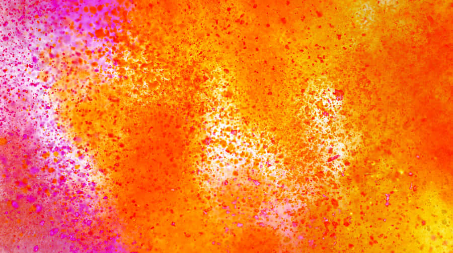 Vibrant Pink Orange Abstract Background Wallpaper