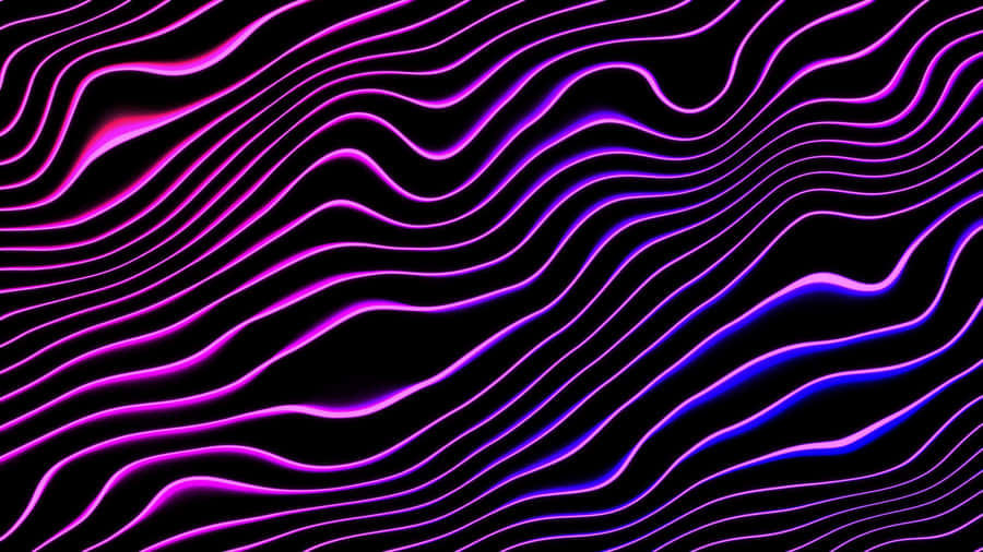 Vibrant_ Pink_ Waves_ Abstract_ Background Wallpaper