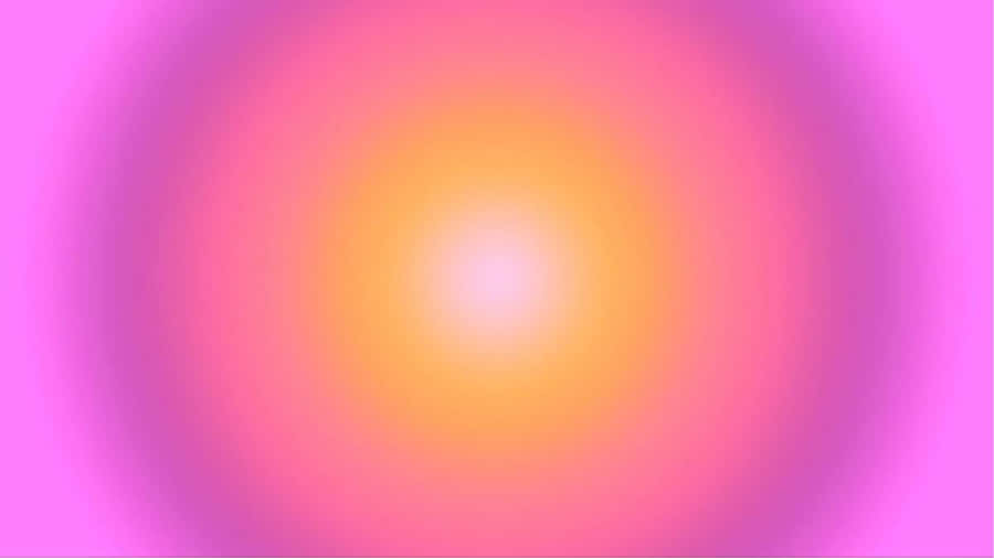 Vibrant Pinkand Orange Aura Background Wallpaper