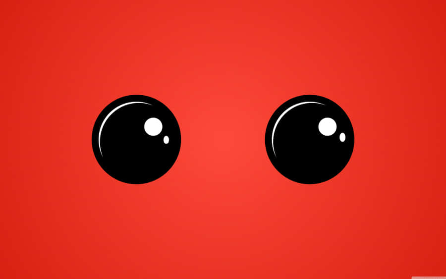 Vibrant Red Aesthetic Of Super Meat Boy Game Character Wallpaper