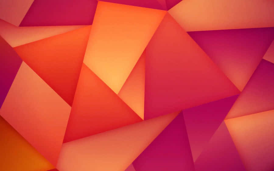 Vibrant Red And Orange Sunset Wallpaper