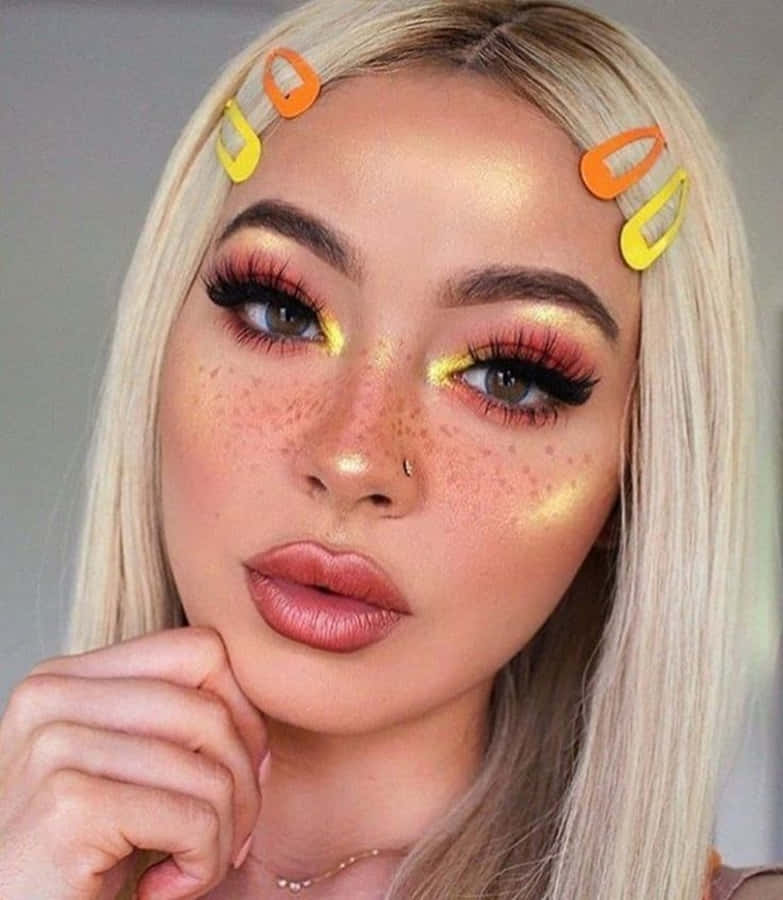 Vibrant Spring Makeup Looks Wallpaper