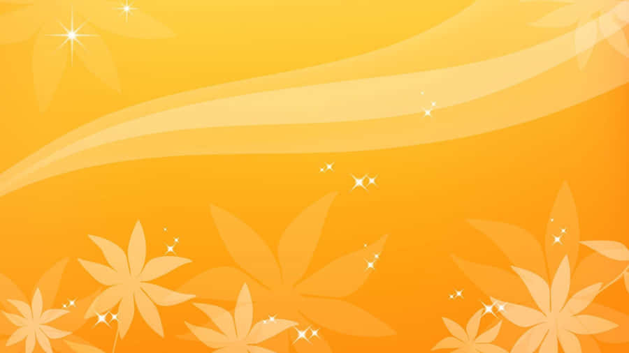 Vibrant Yellow Abstract Artwork Wallpaper