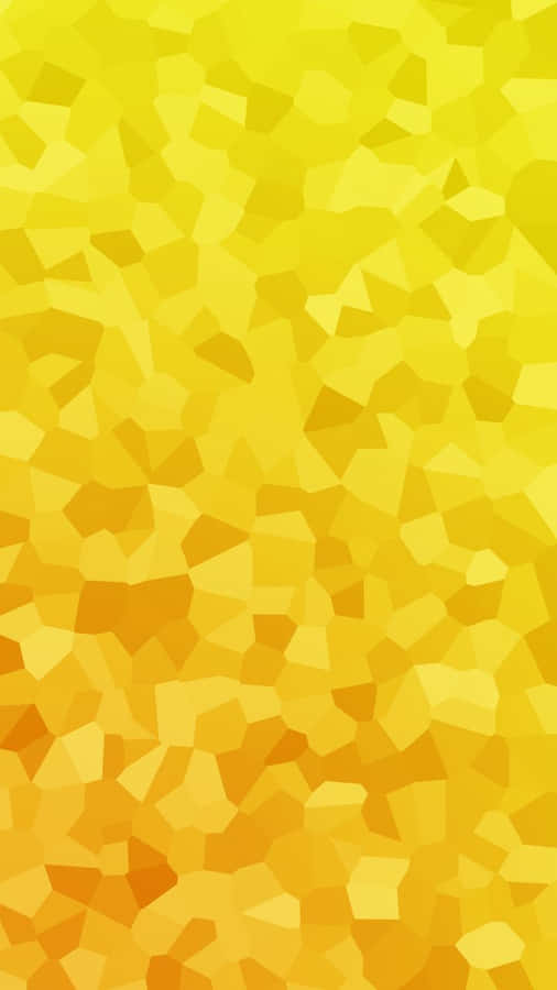 Vibrant Yellow Geometric Pattern Wallpaper Wallpaper