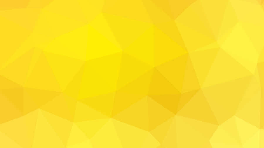 Vibrant Yellow Geometric Patterns Wallpaper
