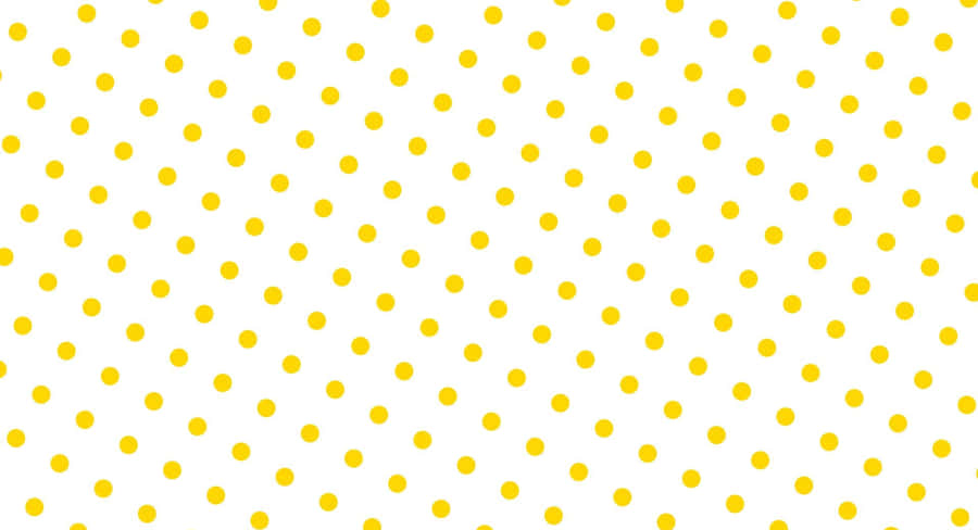 Vibrant Yellow Polka Dot Background Wallpaper