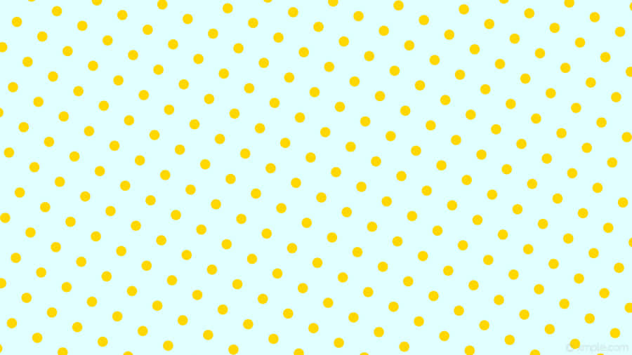 Vibrant Yellow Polka Dot Wallpaper Wallpaper