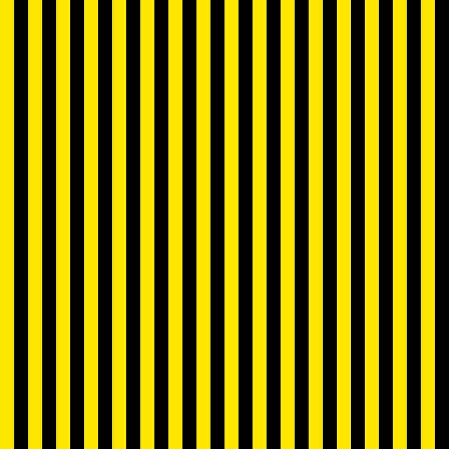 Vibrant Yellow Striped Pattern Wallpaper Wallpaper