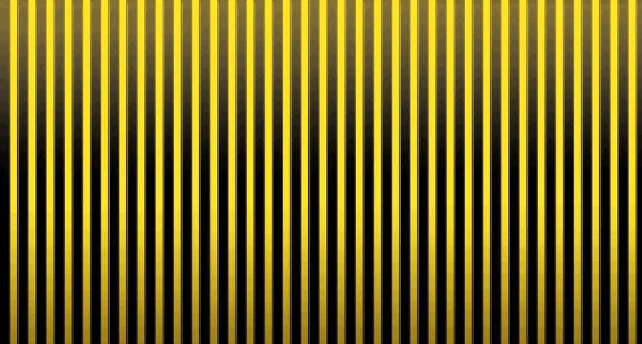 Vibrant Yellow Striped Wallpaper Wallpaper