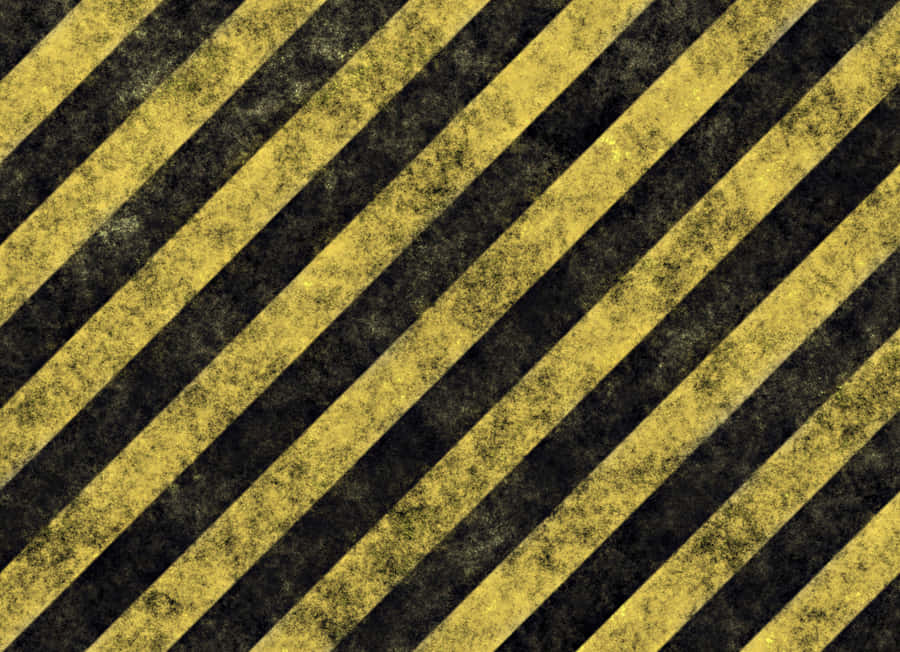 Vibrant Yellow Stripes Wallpaper