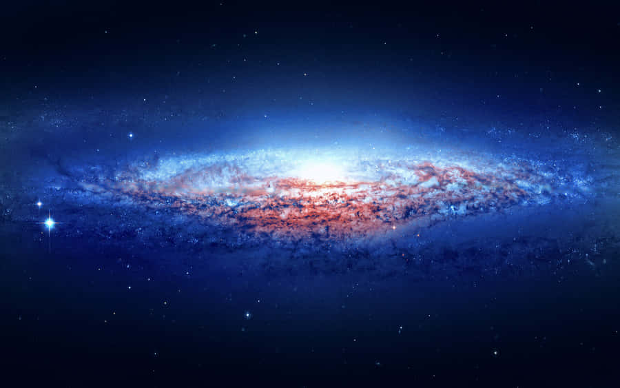 View Of The Andromeda Galaxy In 4k Wallpaper