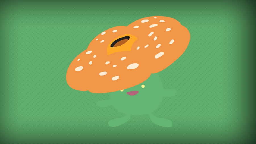 Vileplume With Yellow Head Petals Wallpaper