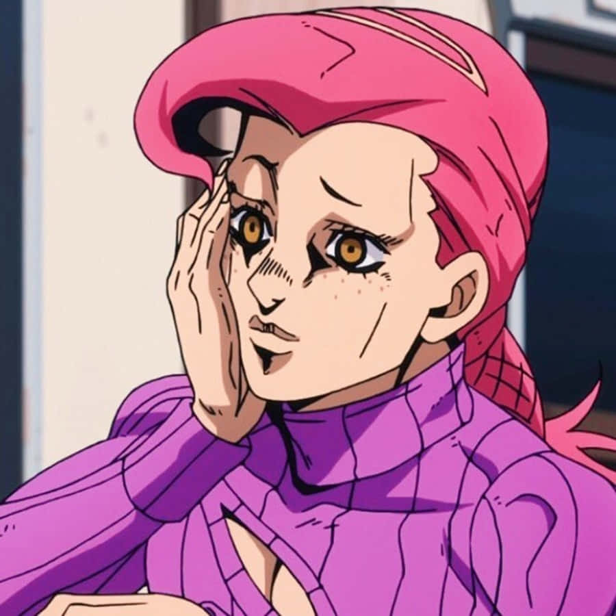 Vinegar Doppio Posing In Style With An Intense Gaze Wallpaper