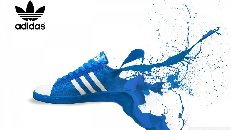 Vintage Adidas Superstar Sneakers Wallpaper