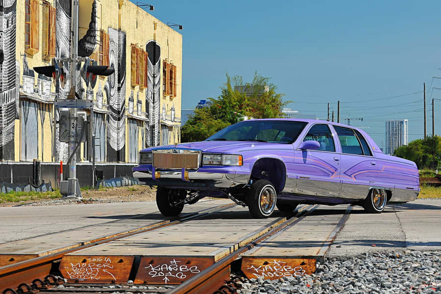 Vintage Cadillac Fleetwood In Mint Condition Wallpaper