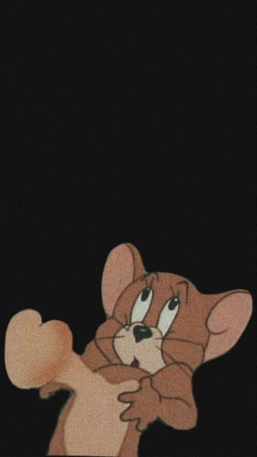 Vintage Cartoon Character Skateboarding In The City Wallpaper