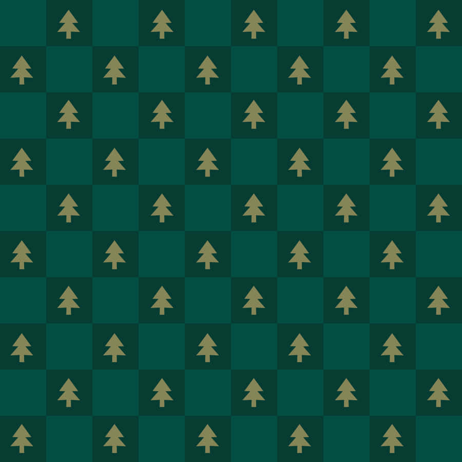 Vintage Christmas Tiles Wallpaper