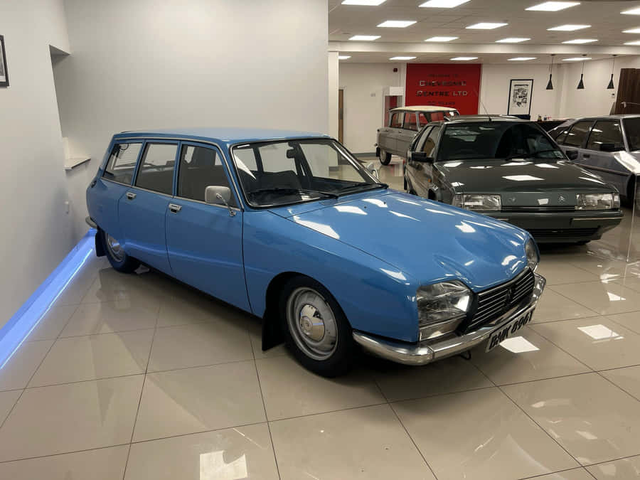 Vintage Citroen G S Wagon Showroom Wallpaper