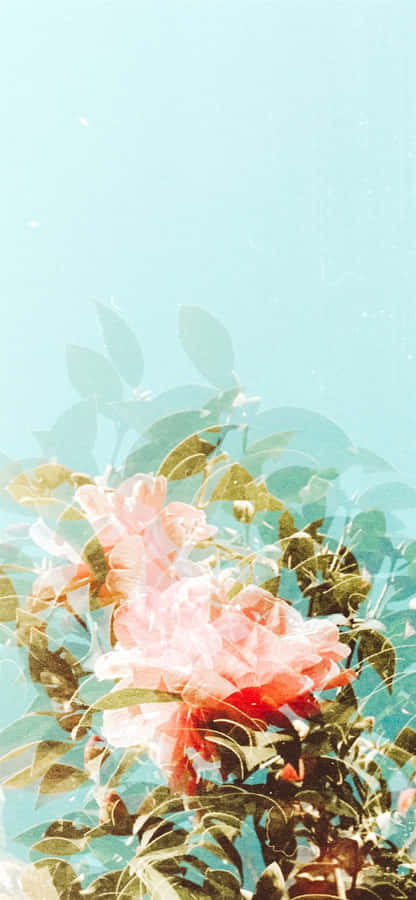 Vintage Floral Artwork Wallpaper