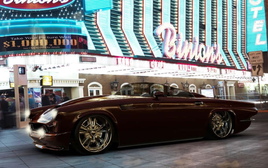 Vintage Ford Thunderbird In All Its Glory Wallpaper