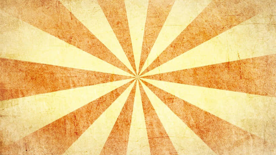 Vintage Grunge Sunburst 70s Aesthetic Desktop Wallpaper