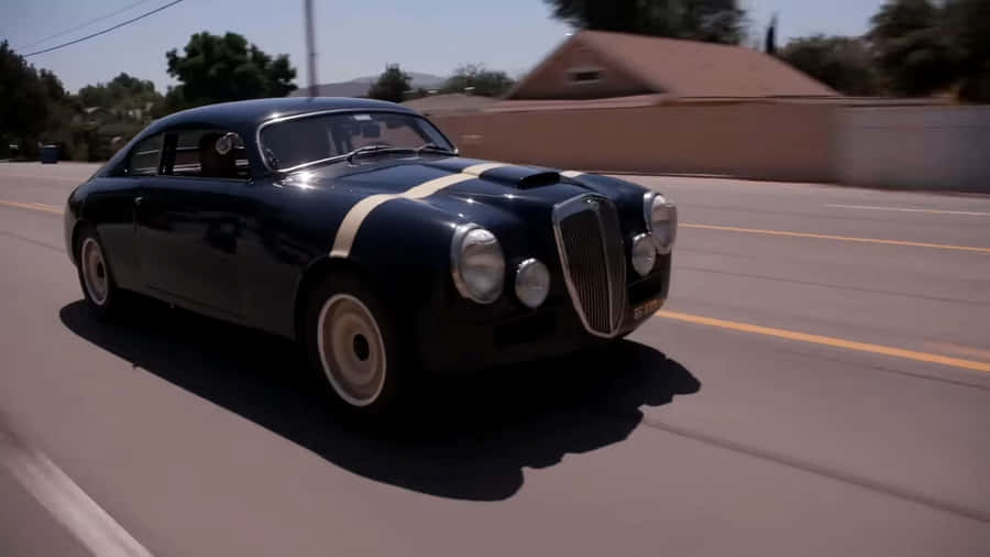 Vintage Lancia Aurelia B20 G Ton Road Wallpaper