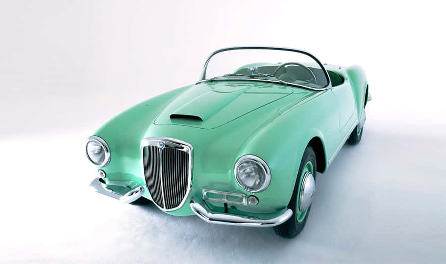 Vintage Lancia Aurelia B24 Convertible Wallpaper