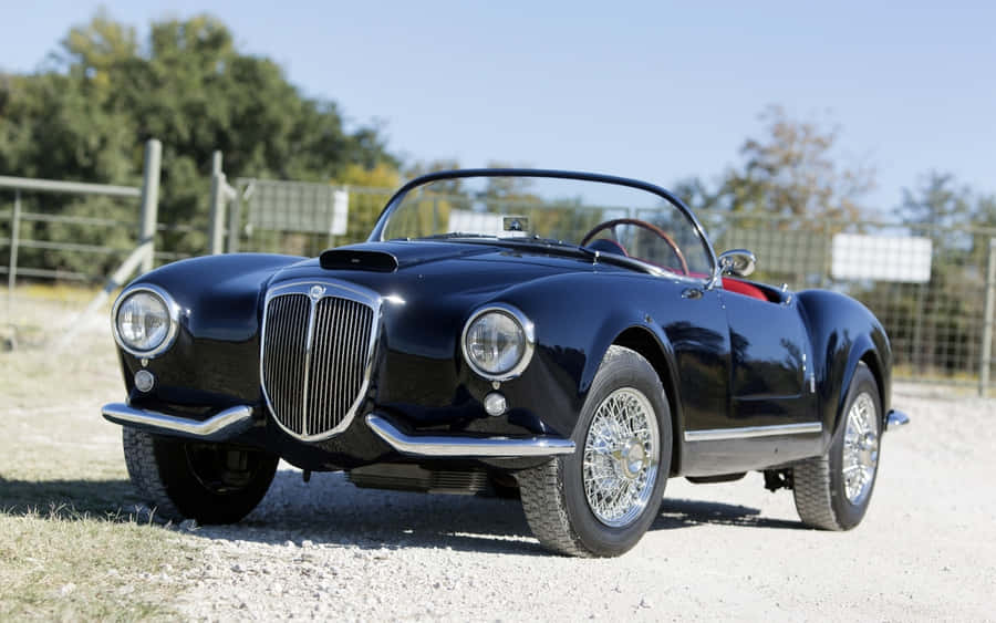 Vintage Lancia Aurelia Convertible Wallpaper