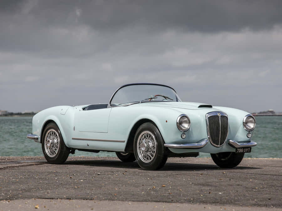 Vintage Lancia Aurelia Convertible Wallpaper
