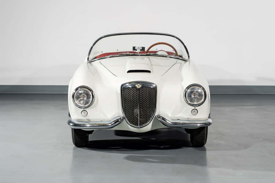 Vintage Lancia Aurelia Front View Wallpaper