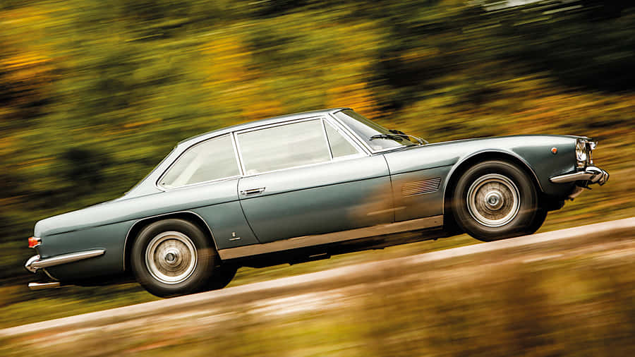 Vintage Maserati Mexicoin Motion Wallpaper