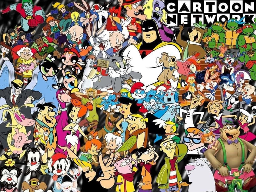 Vintage Mickey Mouse And Minnie Mouse Riding A Train Wallpaper