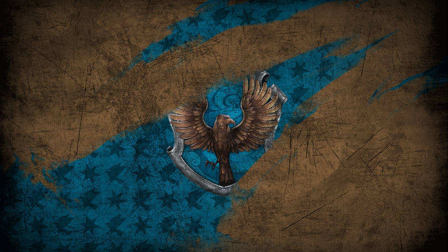 Vintage Ravenclaw Crest Wallpaper