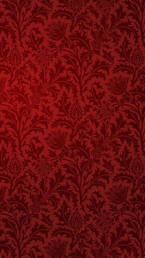 Vintage Red Textured Wall Wallpaper