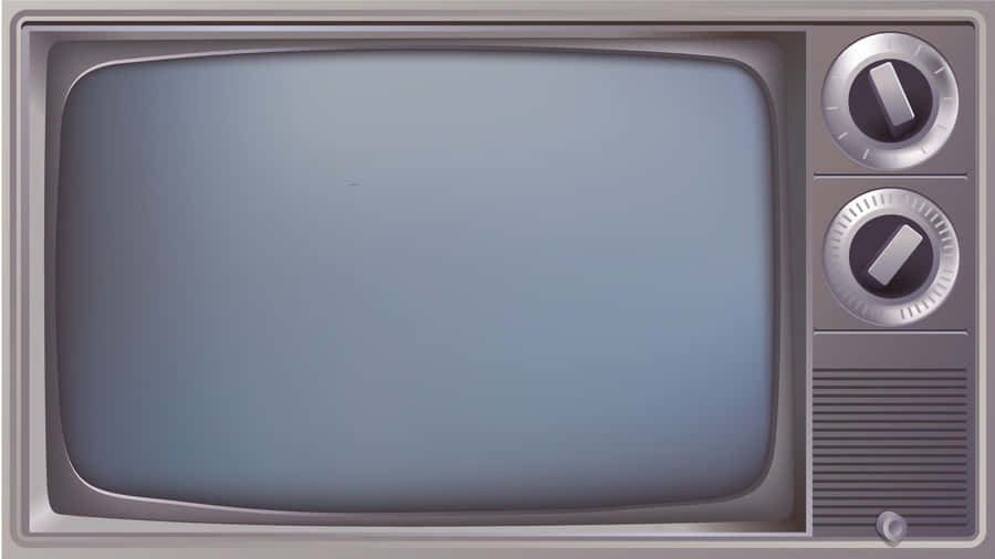 Vintage Television Set Wallpaper
