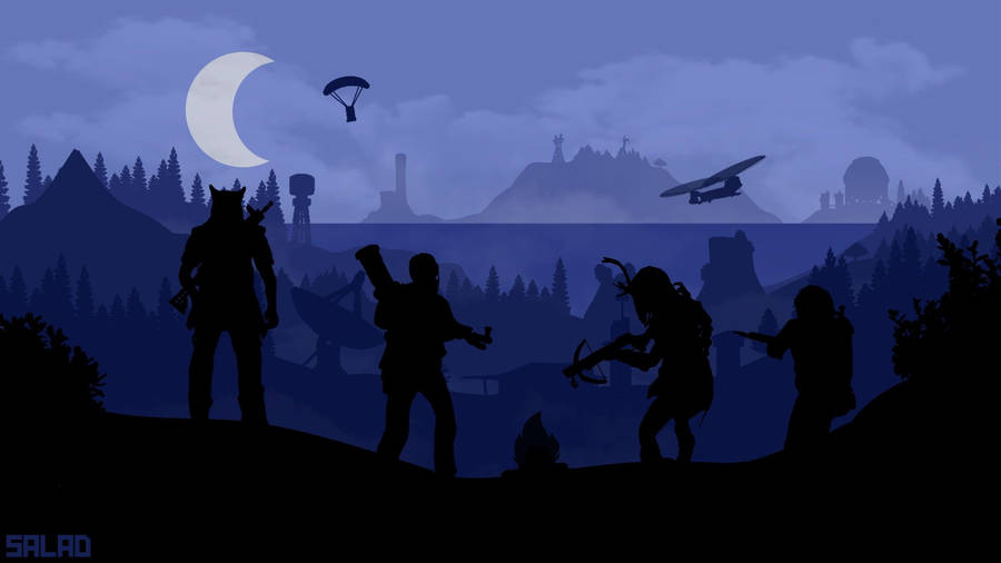 Violet-hued Rust Art Wallpaper