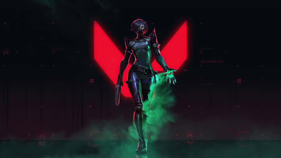 Viper Toxic Agent Valorant Wallpaper