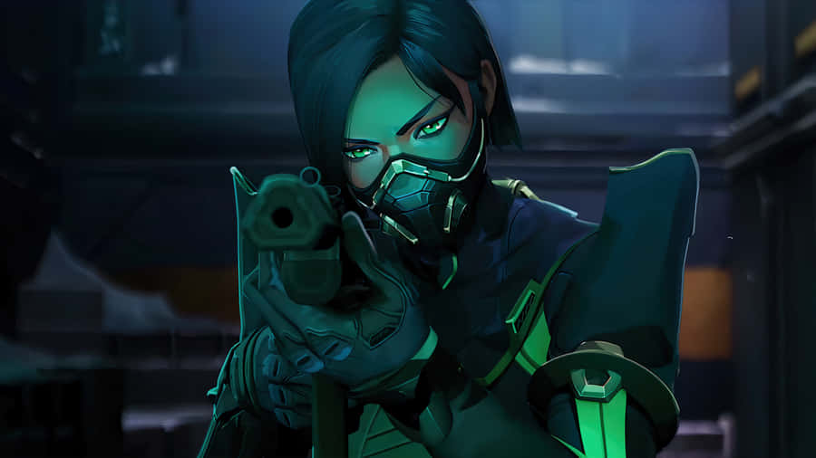 Viper Valorant Agent Portrait Wallpaper