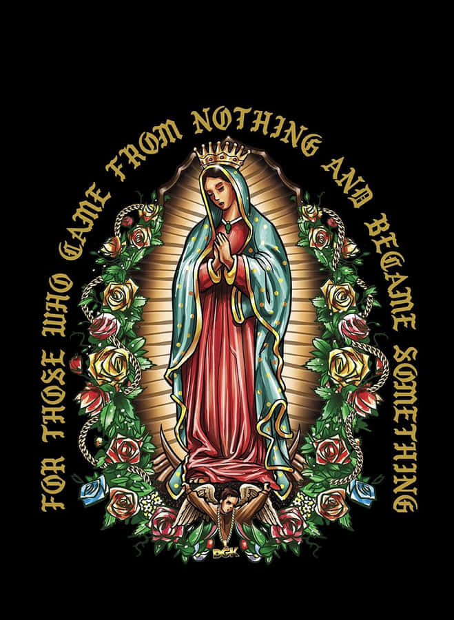 Virgin Guadalupe Inspiration Art Wallpaper
