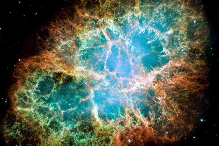 Visible Crab Nebula Details Wallpaper