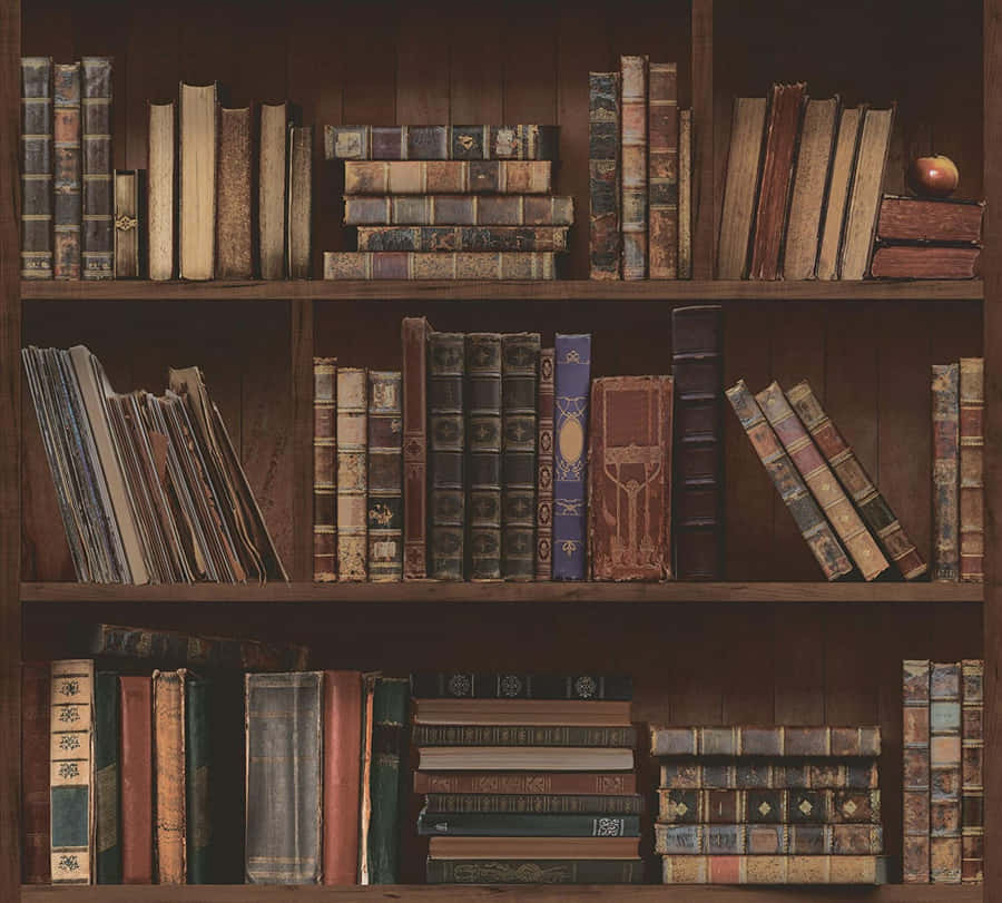 Visit The Hogwarts Library, Where The Magic Of Reading Reigns Supreme Wallpaper