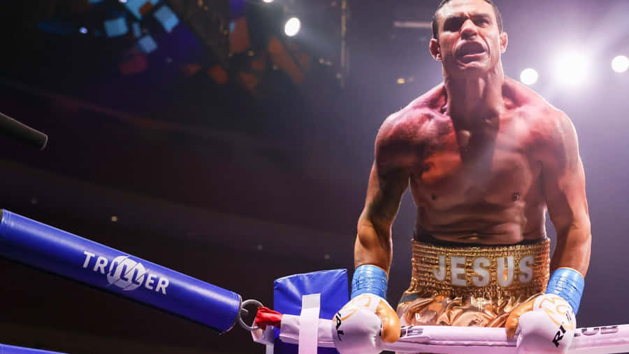 Vitor Belfort Victory At Triller Fight Club 2021 Wallpaper