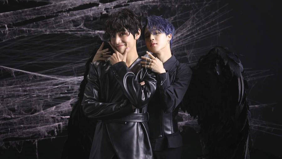 Vmin Black Wallpaper