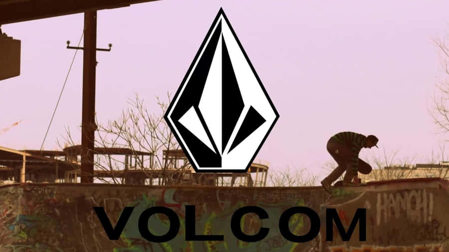 Volcom Brand Skateboarding Scene Wallpaper