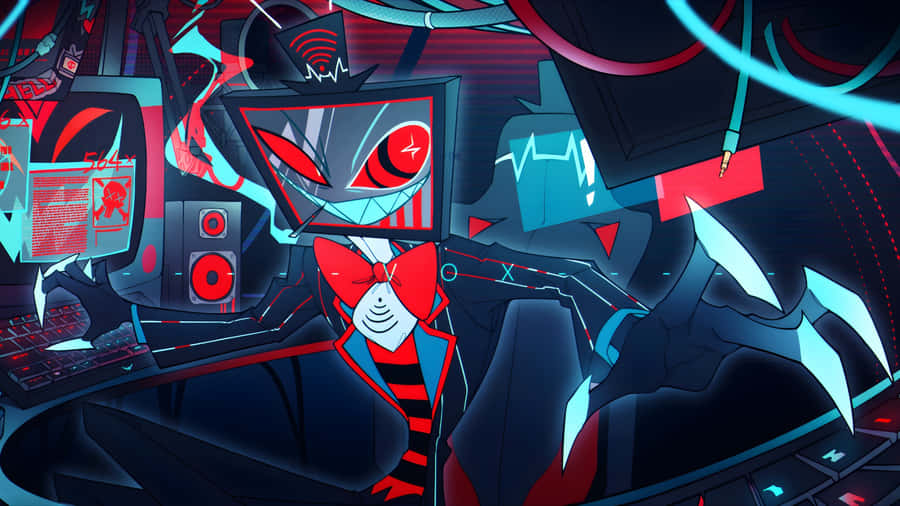 Vox Hazbin Hotel Character Setup Wallpaper