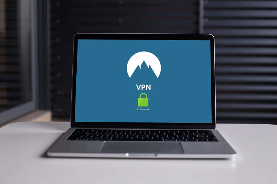 Vpn Nord Logo In Blue Wallpaper
