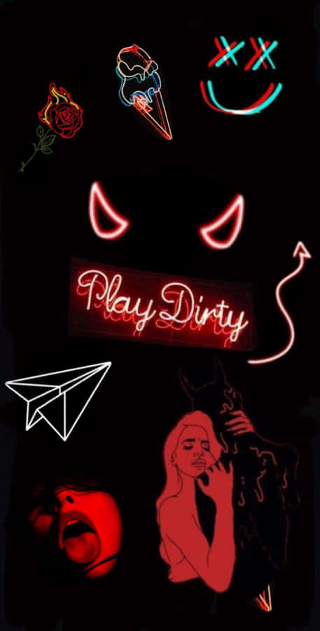 Vulgar Photo Collage [wallpaper] Wallpaper