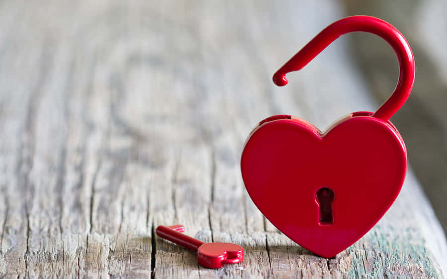 Vulnerable Heart Lock Wallpaper