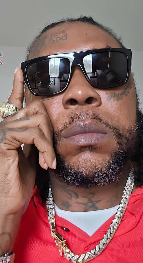 Vybz Kartel Close Up Wallpaper
