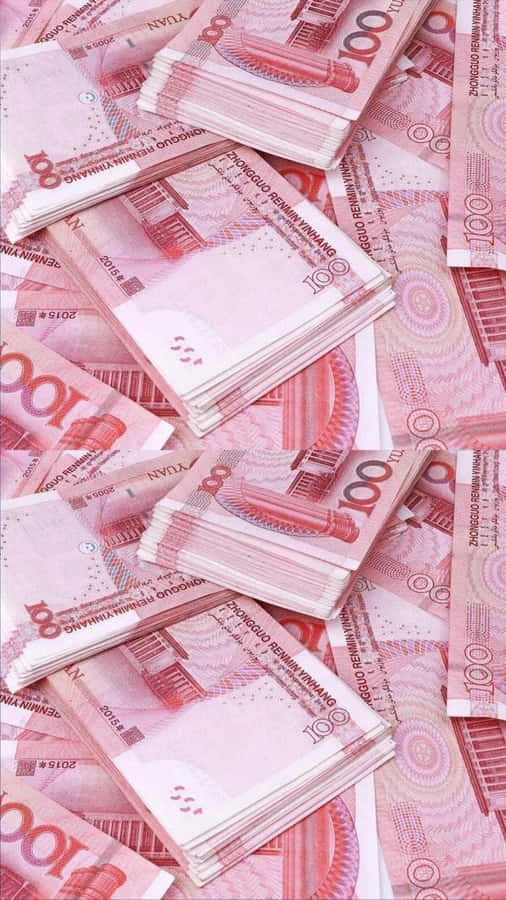 Wads Of Girly Money Wallpaper